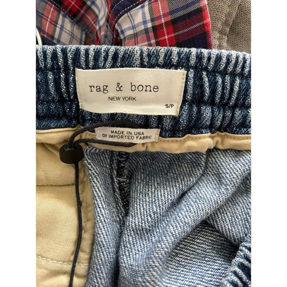 Rag & Bone Indigo Denim Track Pants Size Small - Picture 11 of 11